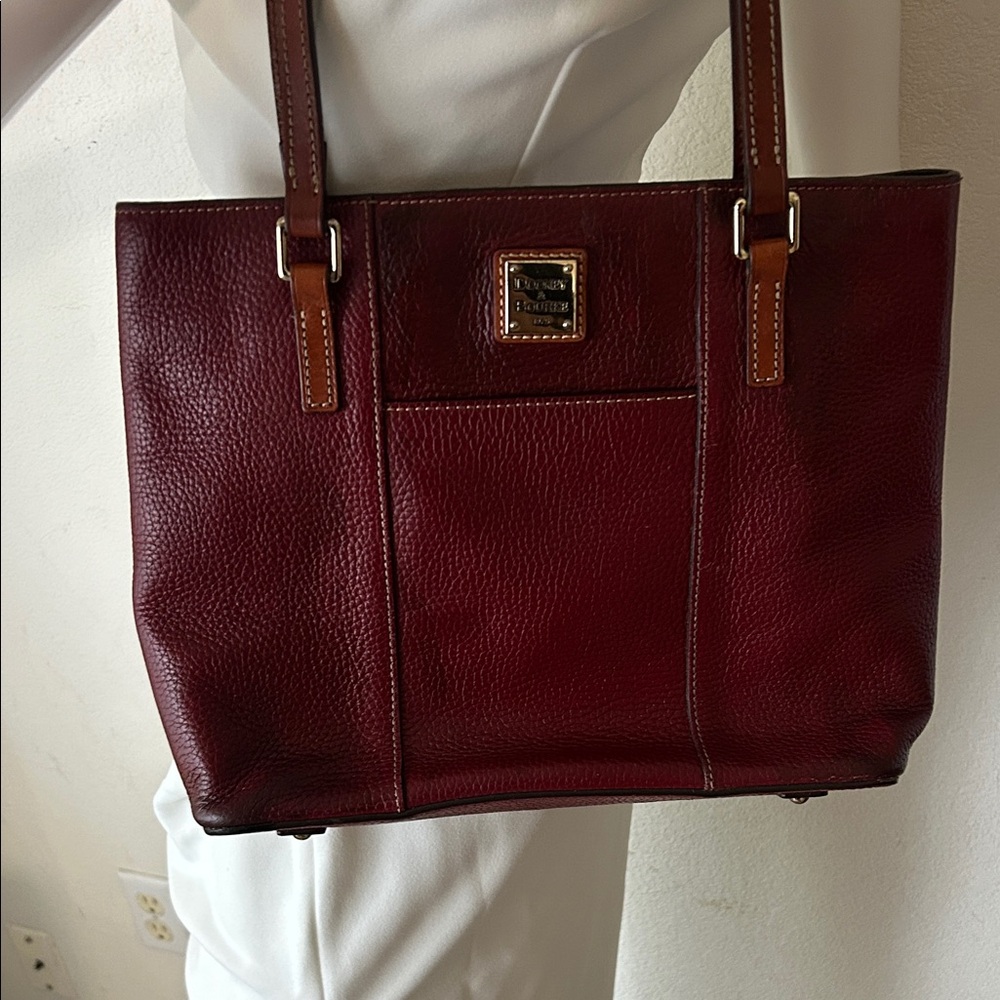 Dooney & Bourke Deep Red Tote - Picture 2 of 14